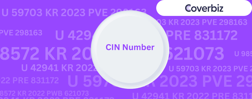 A CIN ensures complete transparency for complete transparency for regulators and major stakeholders